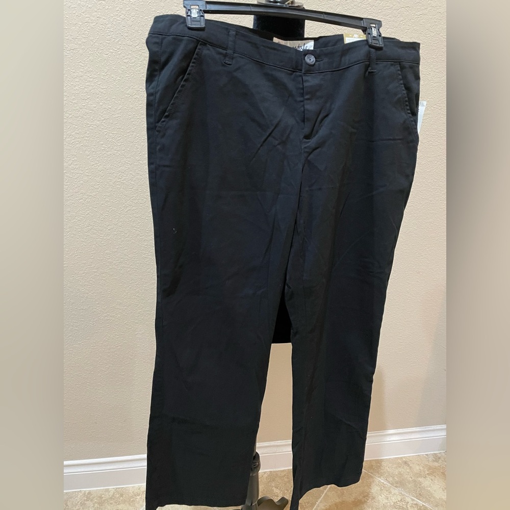 Aeropostale Twill Black Chinos
